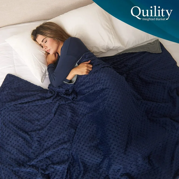 Queen Quility 20lbs Weighted Blanket - Image 2