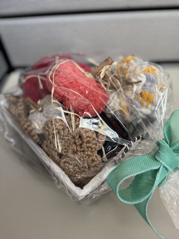 Handmade Crochet Fall Pumpkin Decorations (3) - Image 2