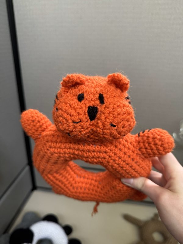 Handmade Crochet Animal Ring Toss (2) - Image 2