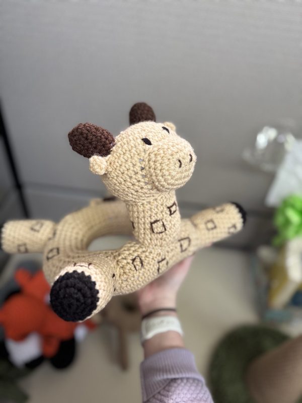 Handmade Crochet Animal Ring Toss (1) - Image 6
